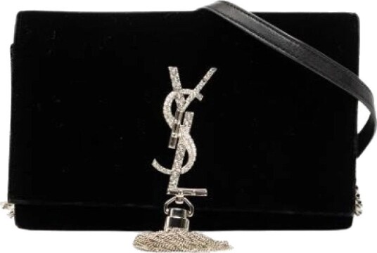 Yves Saint Laurent Vintage Dame Pre owned Svart ONE SIZE,
