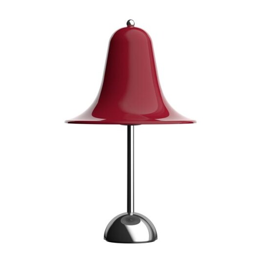 Verner Panton Pantop Bordlampe Ø23 Kirsebærrød Verner Panton Pantop Bordlampe Ø23 Kirsebærrød
