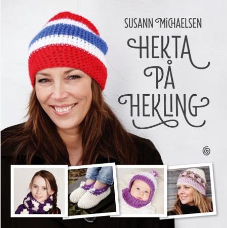 Hekta på hekling (Innbundet) Pent brukt bok
