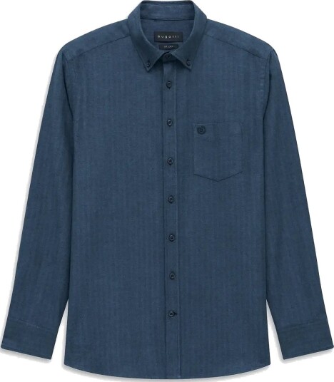 Bugatti Casual Shirt 1/1 Sleeve NAVY BLUE XL
