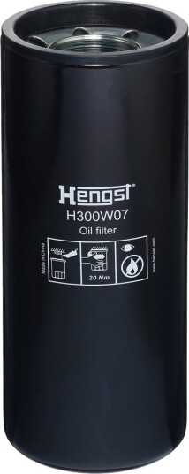 Oljefilter HENGST FILTER H300W07 Oljefilter HENGST FILTER H300W07