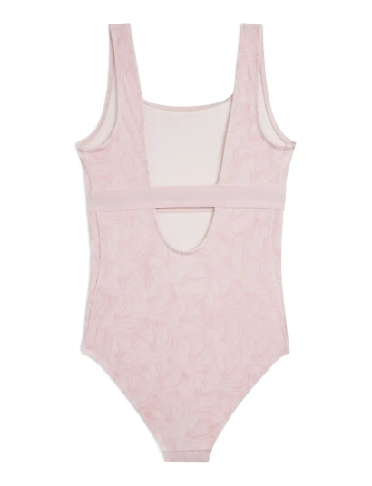Tommy Hilfiger Square Neck One Piece Print Pink 164 170 Tommy Hilfiger Square Neck One Piece Print Pink 164 170
