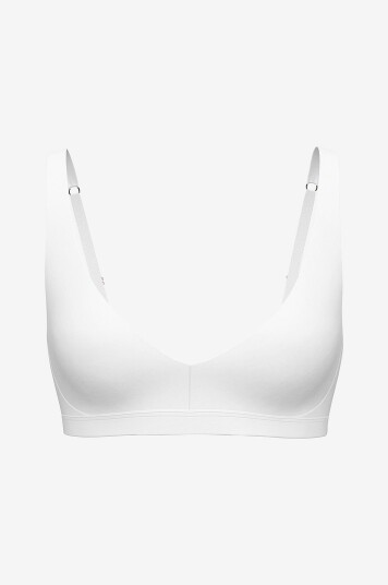 Calida Myk BH Soft Bra Sleek Skin Hvit
