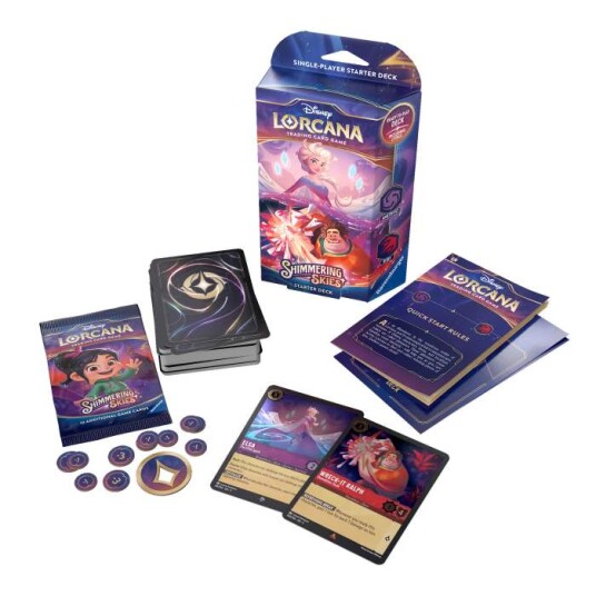 Shimmering Skies Amethyst & Ruby Elsa & Ralph Starter Deck Shimmering Skies Amethyst & Ruby Elsa & Ralph Starter Deck