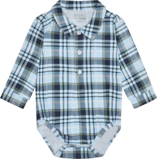 Hust and Claire Skjortebody Boye Iron Blue