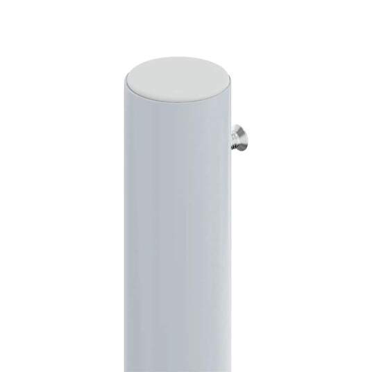 vidaXL Uttrekkbar sidemarkise 180x1200 cm kremhvit