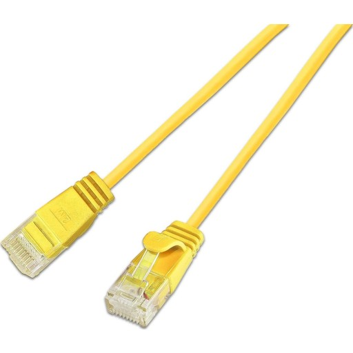 Triotronik U/Utp Cat6 0.5M 0,5 M Cat6a U/Utp Utp Rj 45 Rj 45 Gult PKW LIGHT K6 0.5 GE