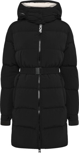 JACK1T Ez Belted Puffer Coat Matt   BLACK/STONE   L
