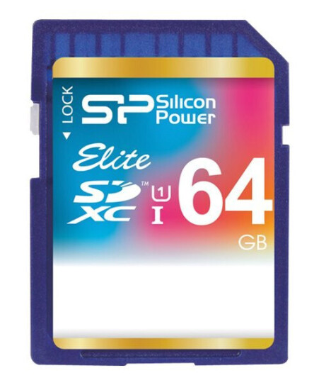 Silicon Power Elite - Flashminnekort - 64 Gb - Class 10 - Sdxc Uhs-I