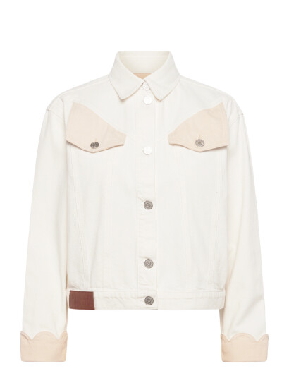 Stella Nova | Two-Toned Cotton Jacket | 38 Stella Nova | Two-Toned Cotton Jacket | 38