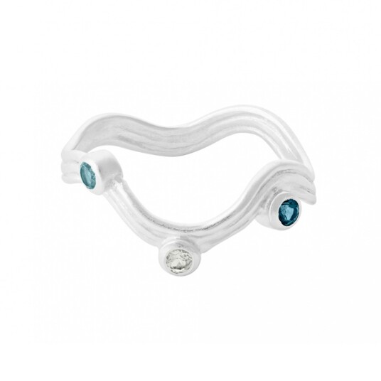 Pernille Corydon Hellir Ring Sølv R-465-S-55 (ring) - Dame - 925 sterling silver
