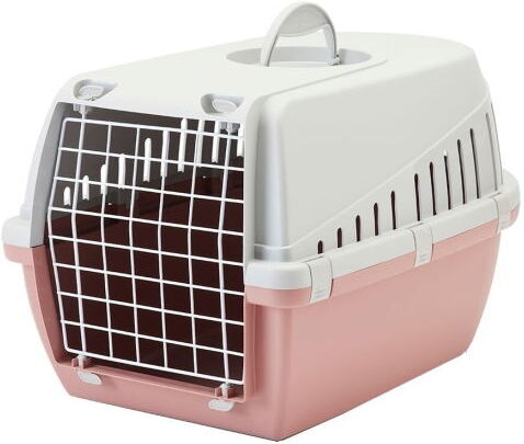 Savic Trotter Hundebur Rosa/Hvit 49 x 33 x 30 cm