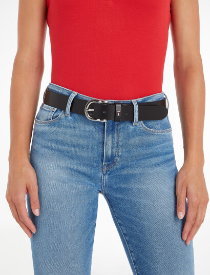 Tommy Hilfiger New Danny Belt   Black   100