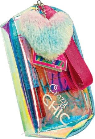 Clementoni Crazy Chic Hjerteformet Sminkeclutch 6 Deler 6+ År