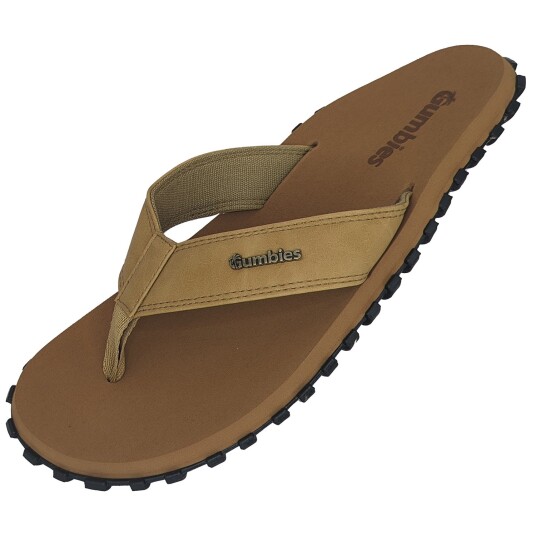 Gumbies Vegovert Flip-Flops Tan 46 Gumbies Vegovert Flip-Flops Tan 46