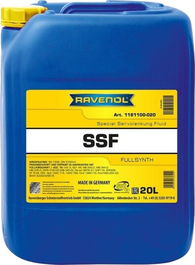 RAVENOL 1181100-020-01-888 Servoratt olje RAVENOL 1181100-020-01-888 Servoratt olje