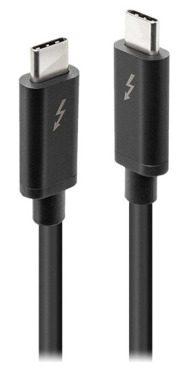 LINDY Thunderbolt-kabel - 24 pin USB-C til 24 pin USB-C - 1 m LINDY Thunderbolt-kabel - 24 pin USB-C til 24 pin USB-C - 1 m