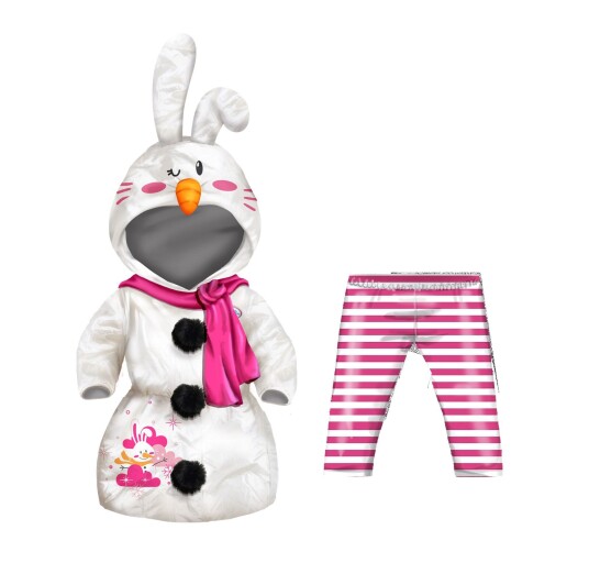 Dolly Moda Costume Snowman 43cm 871591