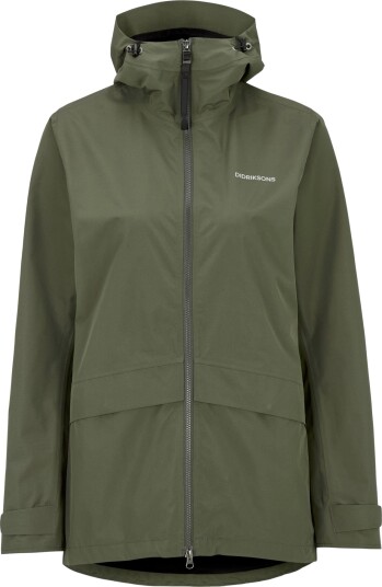 Didriksons Nordic Regnjakke Dame Deep Green 48(4XL)