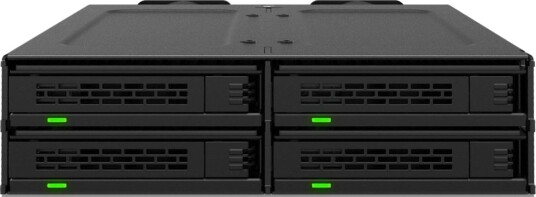 Icy Dock ExpressCage MB324V4P B Mobilrack for 4x 15mm U.2/U.3 SSD 5.25" PCIe 4.0