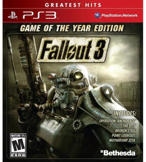 Bethesda Softworks Fallout 3 Game of the Year Edition PlayStation 3 Spill Bethesda Softworks Fallout 3 Game of the Year Edition PlayStation 3 Spill