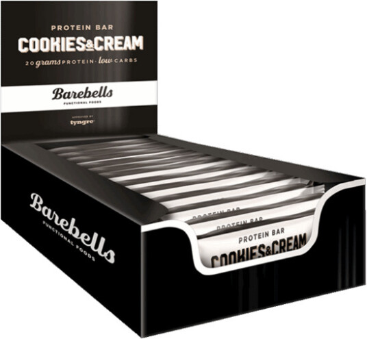 Barebells Protein Bar Cookies & Cream 55g Barebells Protein Bar Cookies & Cream 55g