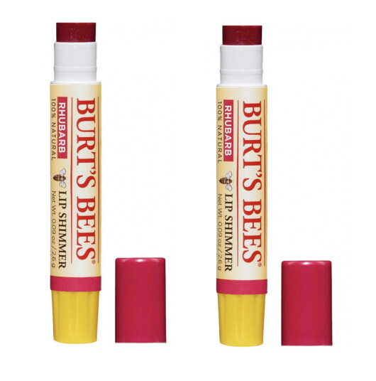 Burt's Bees - Lip Shimmer - Rhubarb 2-Pak Burt's Bees - Lip Shimmer - Rhubarb 2-Pak