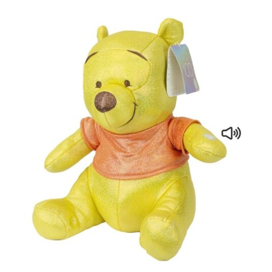 Ole Brumm Disney 100år Glitter Plysjbamse 30cm Ole Brumm Disney 100år Glitter Plysjbamse 30cm