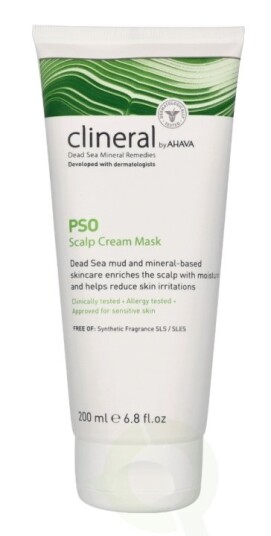 Ahava Clineral PSO Scalp Cream Mask 200 ml Ahava Clineral PSO Scalp Cream Mask 200 ml