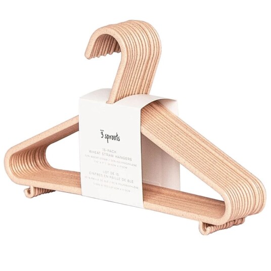 3 Sprouts Hanger In Wheat Straw 15 pcs Rosa 3 Sprouts Hanger In Wheat Straw 15 pcs Rosa