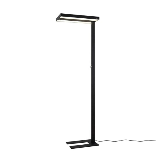 Arcchio Nelvana LED-gulvlampe, sensor, svart Arcchio Nelvana LED-gulvlampe, sensor, svart