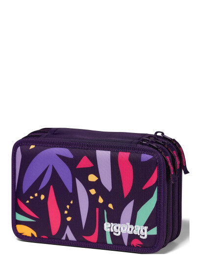 Pencilcase Junglebear Purple Ergobag JUNGLEBEAR 1.75 L