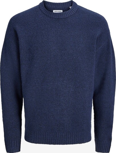 Jack & Jones Pullover jjeSoho Ollie Knit Crew Neck SN Blå Jack & Jones Pullover jjeSoho Ollie Knit Crew Neck SN Blå