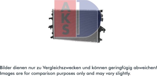 AKS DASIS 040051N Radiator motorkjøling