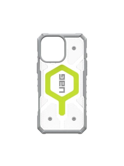 UAG Pathfinder Clear MagSafe Active Neon iPhone 16 Pro Max