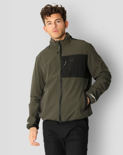 Fat Moose Jayson Shell Jacket Oliven Fat Moose Jayson Shell Jacket Oliven