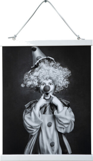 Plakatramme, Magnetisk, 51 cm Hvit 51 cm Hvit