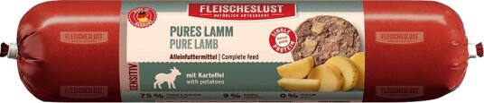 Fleischeslust Våtfôr Sensitive Rent Med Potet Lam 6 X 800 G