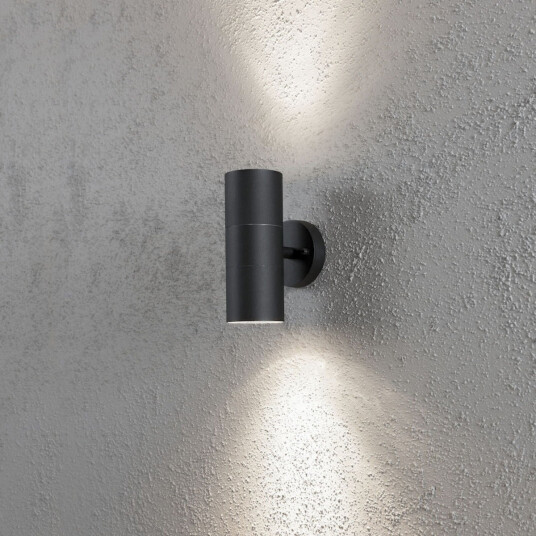 Konstsmide Modena vegglampe big Svart