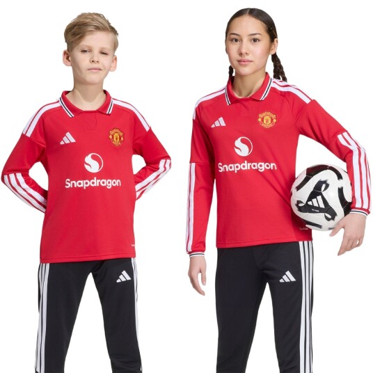 Adidas Performance Fotballdrakt   Manchester United H   Mufred   Adidas Performance   16 år 176   Fotballtrøye   Rød