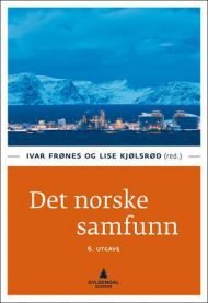 Det norske samfunn, Pent brukt bok med markeringer Det norske samfunn, Pent brukt bok med markeringer