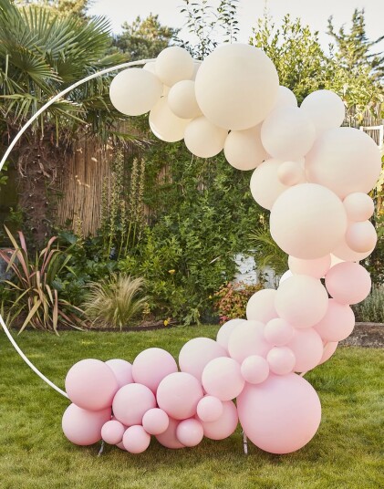 Nude Rosa Ballongbuesett