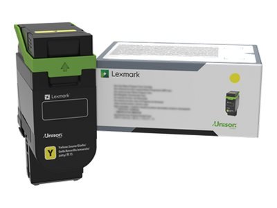 Lexmark - Gul - Original - Eske - Tonerkassett Lccp