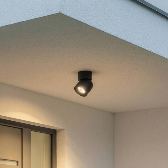 Euluna Downlight Oscar svart aluminium høyde 13,5 cm GU10 Oscar Nowodvorski Lighting dimbar Sort Aluminium