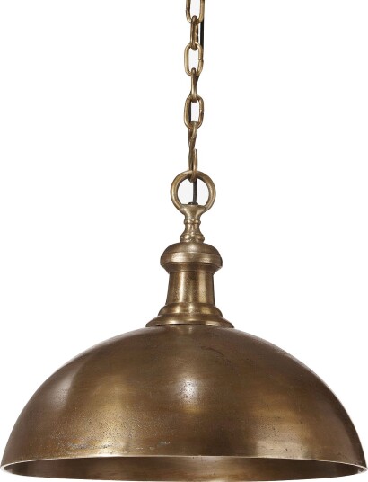 PR Home Taklampe 50 cm Liverpool Messing Takpendler