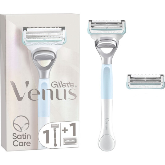 Gillette Venus Satin Care Pubic Intim barberhøvel + ekstra barberblad