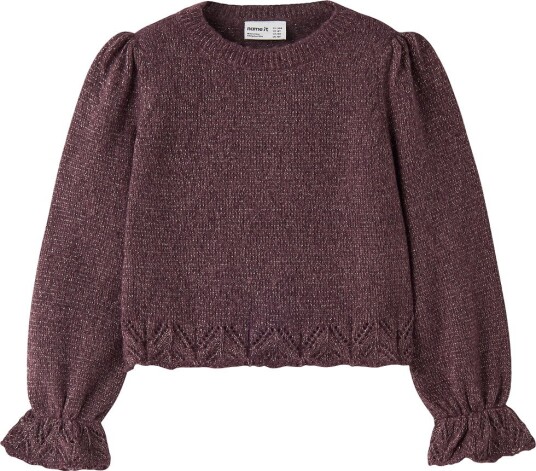 Name It Nmfruel Ls Knit CATAWBA GRAPE 98