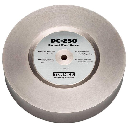 Tormek DC-250 Grov Diamant Slipeskive 250 mm 360 Korn for Effektiv Slip Tormek DC-250 Grov Diamant Slipeskive 250 mm 360 Korn for Effektiv Slip