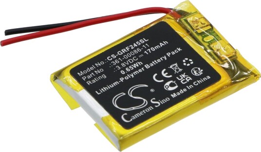 Batteri til Garmin Forerunner 245 etc