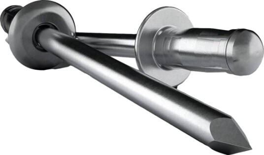 Gesipa 1464884 Blindnagler Ø X L 4 Mm X 10 Mm Stål Stål Stål 100 Stk